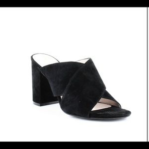 Cole Haan Gabby Sandal 7.5 Black Suede